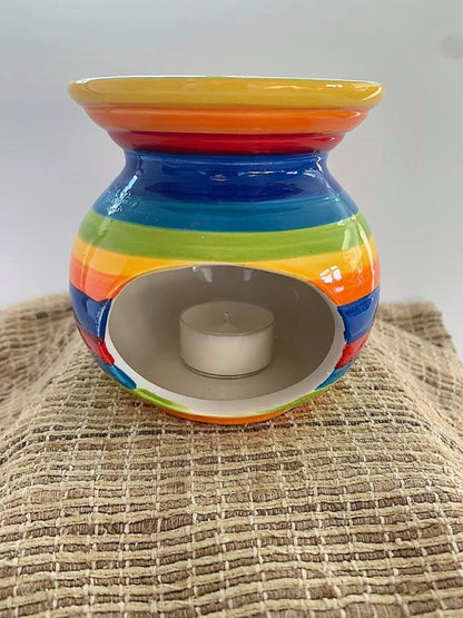 Rainbow Wax Melt Burner